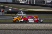 Citroen of G. Demoustier, being overtaken by H. Valente in Lada Vespa